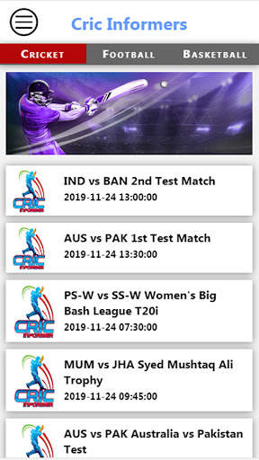 CricInformers - Sport Winning screenshot 5