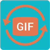 GIF add text иконка