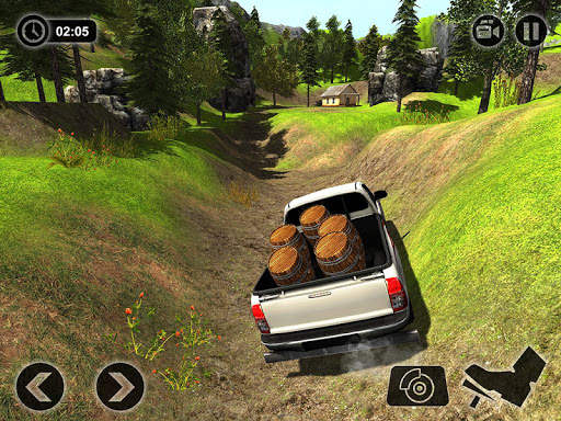 Offroad Hilux Pickup Truck Driving Simulator screenshot 6