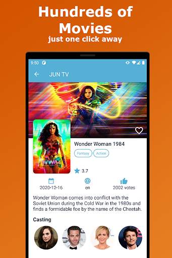 JUN TV- HD Movies and TV App screenshot 2