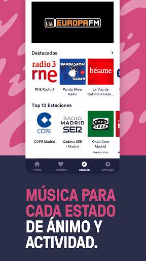 TuneIn Radio Pro screenshot 6