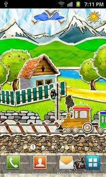 Paper Train Live Wallpaper screenshot 5