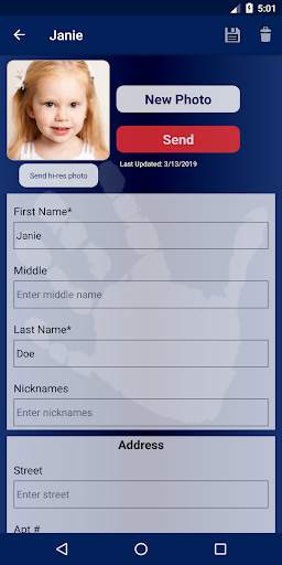 FBI Child ID screenshot 2