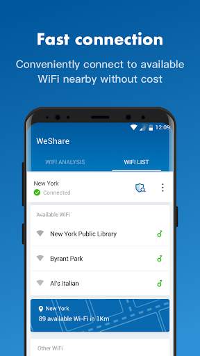 WeShare: Share WiFi Worldwide freely screenshot 2