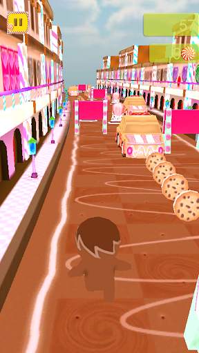 3D Candy Man World Run screenshot 3