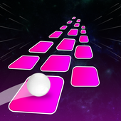 Rhythm Music Ball Hoop - Bouncing Ball Dash иконка
