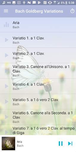 Bach Goldberg Variations screenshot 1