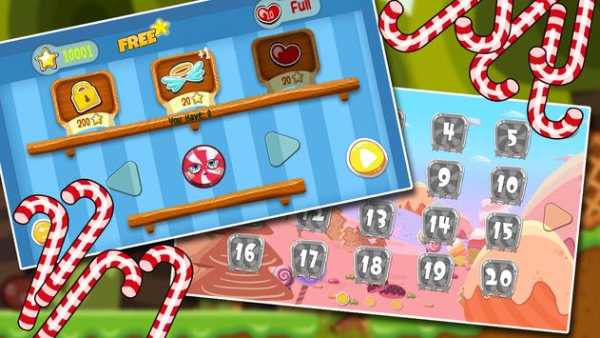 Red Candy Ball Adventure screenshot 2