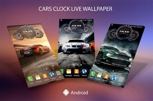 Clock Live Wallpaper screenshot 1