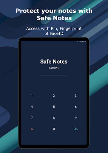 Safe Notes - Protect your notes, list, audio screenshot 9