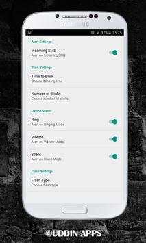 Flash Alert on Call And Sms screenshot 3