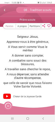 CANTO mon carnet de chants screenshot 5