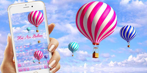 Beautiful Hot Air Balloons Keyboard screenshot 5