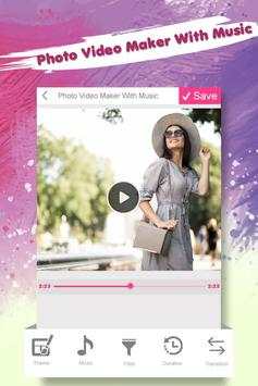 Photo Video Maker With Music 5 تصوير الشاشة