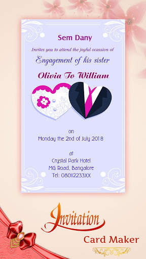 Digital Invitation Card Maker screenshot 2