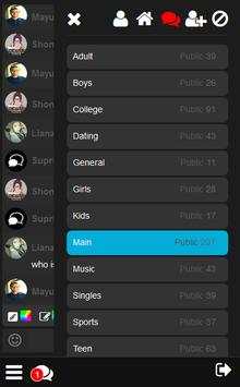 Live Chat Rooms ChatWap screenshot 2