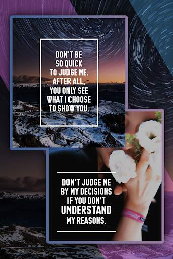 Don't Judge Me Quotes screenshot 1