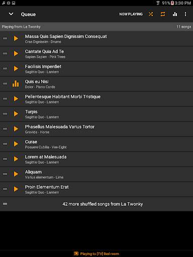 Hi-Fi Cast - Music Player screenshot 15