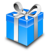 Gift giving game for kids icon
