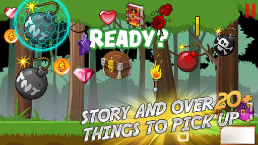 Bomb Rain – Tap Reflex Game screenshot 1
