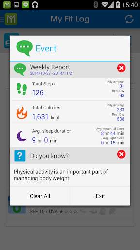 My Fit Log screenshot 10