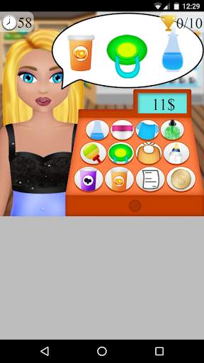 Pregnancy Shopping Money Game screenshot 2
