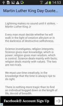 Martin Luther King Day Quotes and Sayings screenshot 3