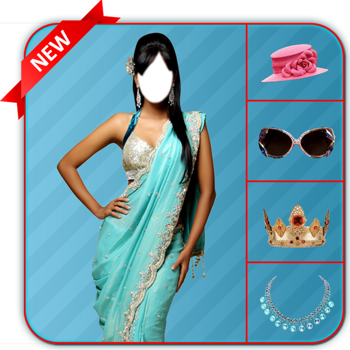 Stylish Saree Photo Editor icon