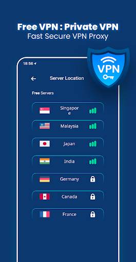 Private VPN - Fast Secure VPN Proxy screenshot 2