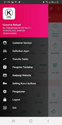 KUSUMA RELOAD screenshot 2