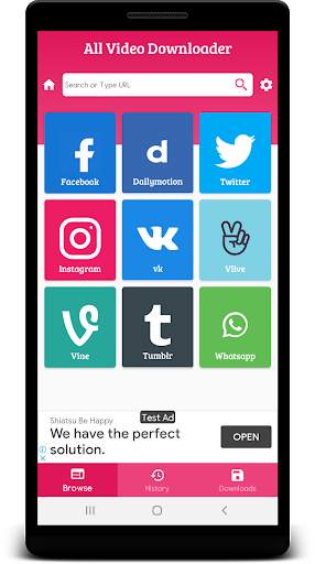 All Video Downloader screenshot 1