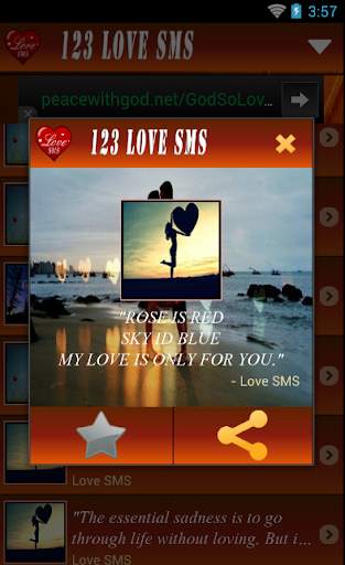 123 Love Messages screenshot 8