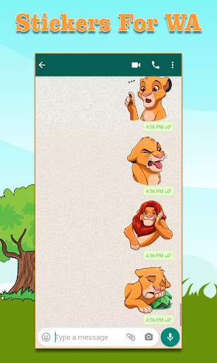 Funny Cartoon Stickers for WhatsApp screenshot 4