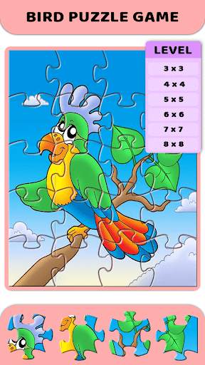 Birds Puzzle Game:- Jigsaw Puzzle & Shape Game screenshot 5