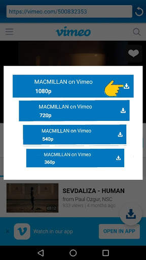 Video Mate. All Video Downloader for 4 app screenshot 7