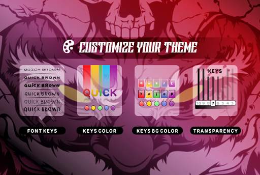 Tema Keyboard Grafiti epic Super Keren screenshot 2