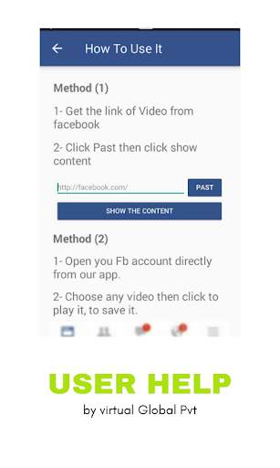 fb  video downloader by link  &  with login - 2020 screenshot 6
