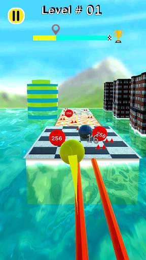 bola balls game boll race goin screenshot 3