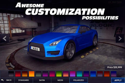 Drag Racing - Street Race 4 تصوير الشاشة