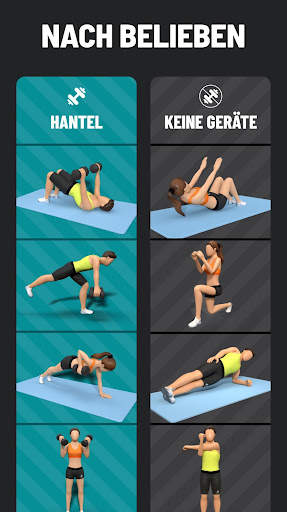 Hantel-Workout zu Hause screenshot 4