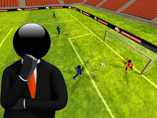 Stickman Football (Soccer) 3D screenshot 6