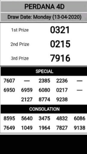 4D LIVE RESULT screenshot 7