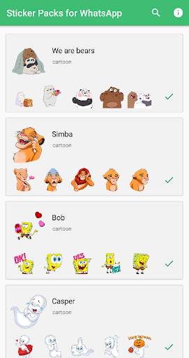 Funny Cartoon stickers screenshot 2