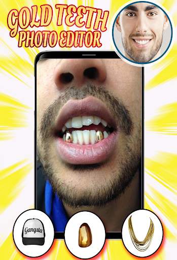Gold Teeth Photo Editor screenshot 4
