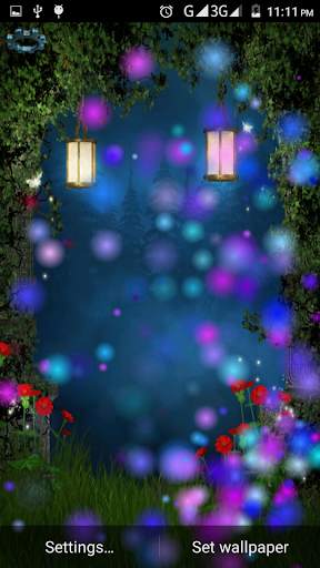 Magic Fantasy Live Wallpaper screenshot 3