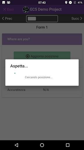 Epicollect5 Raccolta Dati screenshot 5