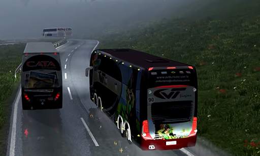 Heavy Euro Bus Simulator 2 скриншот 4