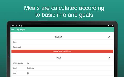 Fitness Meal Planner screenshot 21