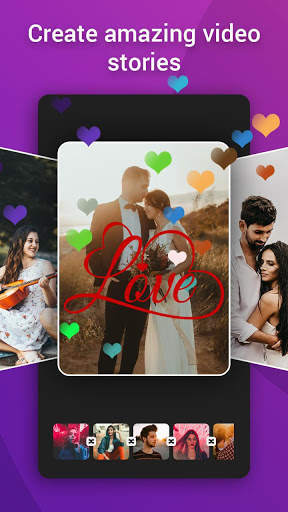 Wedding Photo Effect Video Maker with Music 1 تصوير الشاشة