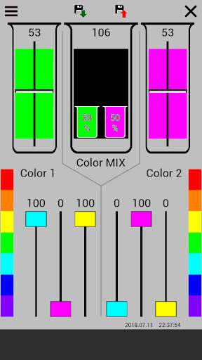 CMYK Mix Color scheme designer screenshot 6